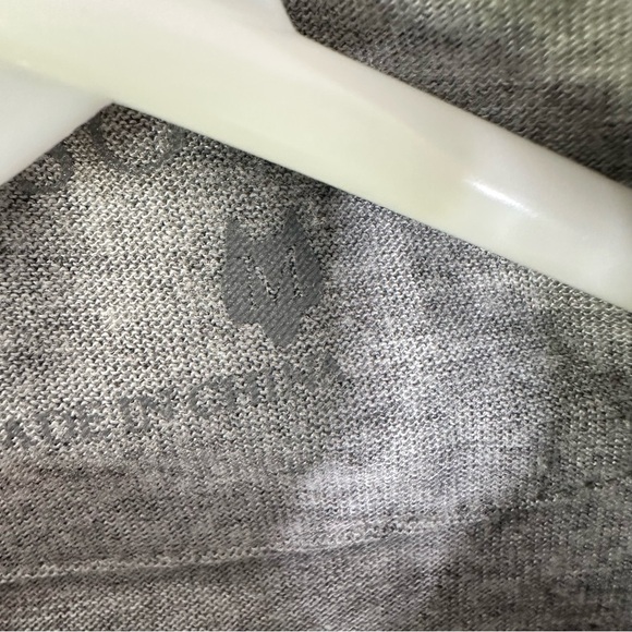 Greyson Men’s M Gray 1/4 Zip Clear Golf Balls Windbreaker Top - Picture 8 of 13